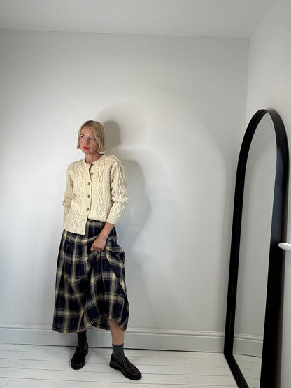 VINTAGE cable cardigan