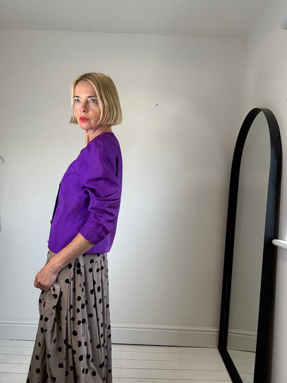 VINTAGE smudge spot skirt