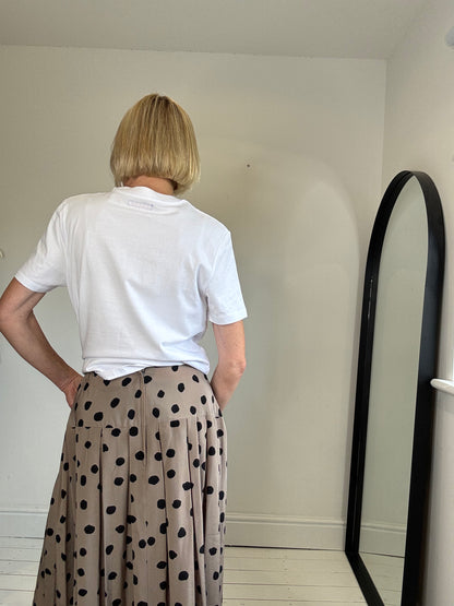 VINTAGE smudge spot skirt