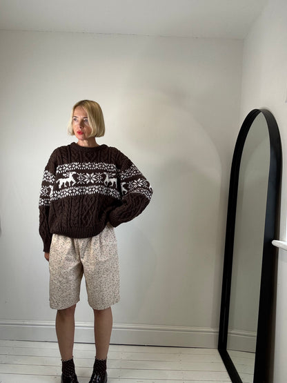 Intarsia jumper