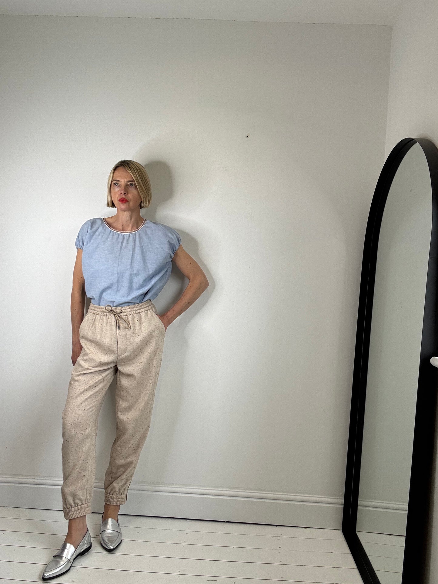 MUNTHE herringbone pick pick textured suit