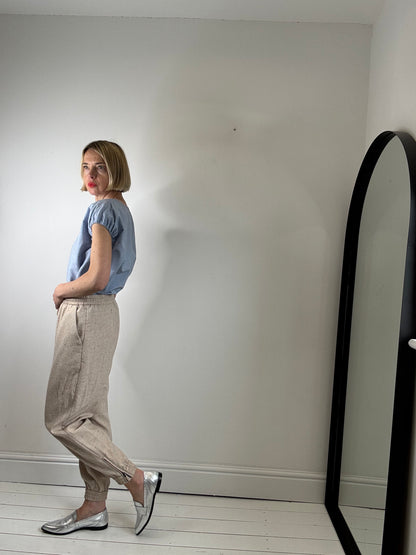 MUNTHE herringbone pick pick textured suit