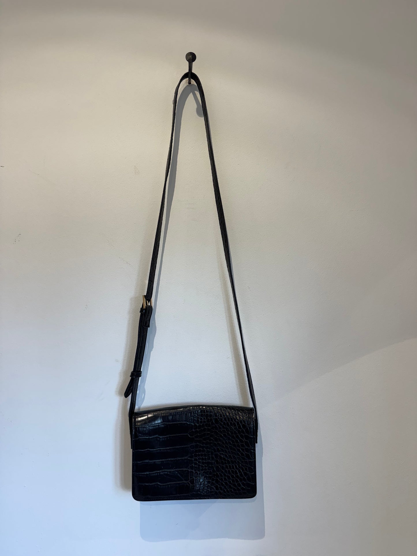 Mock croc bag