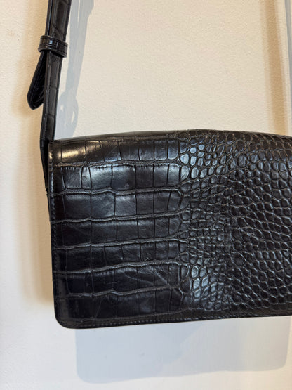 Mock croc bag