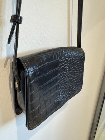 Mock croc bag