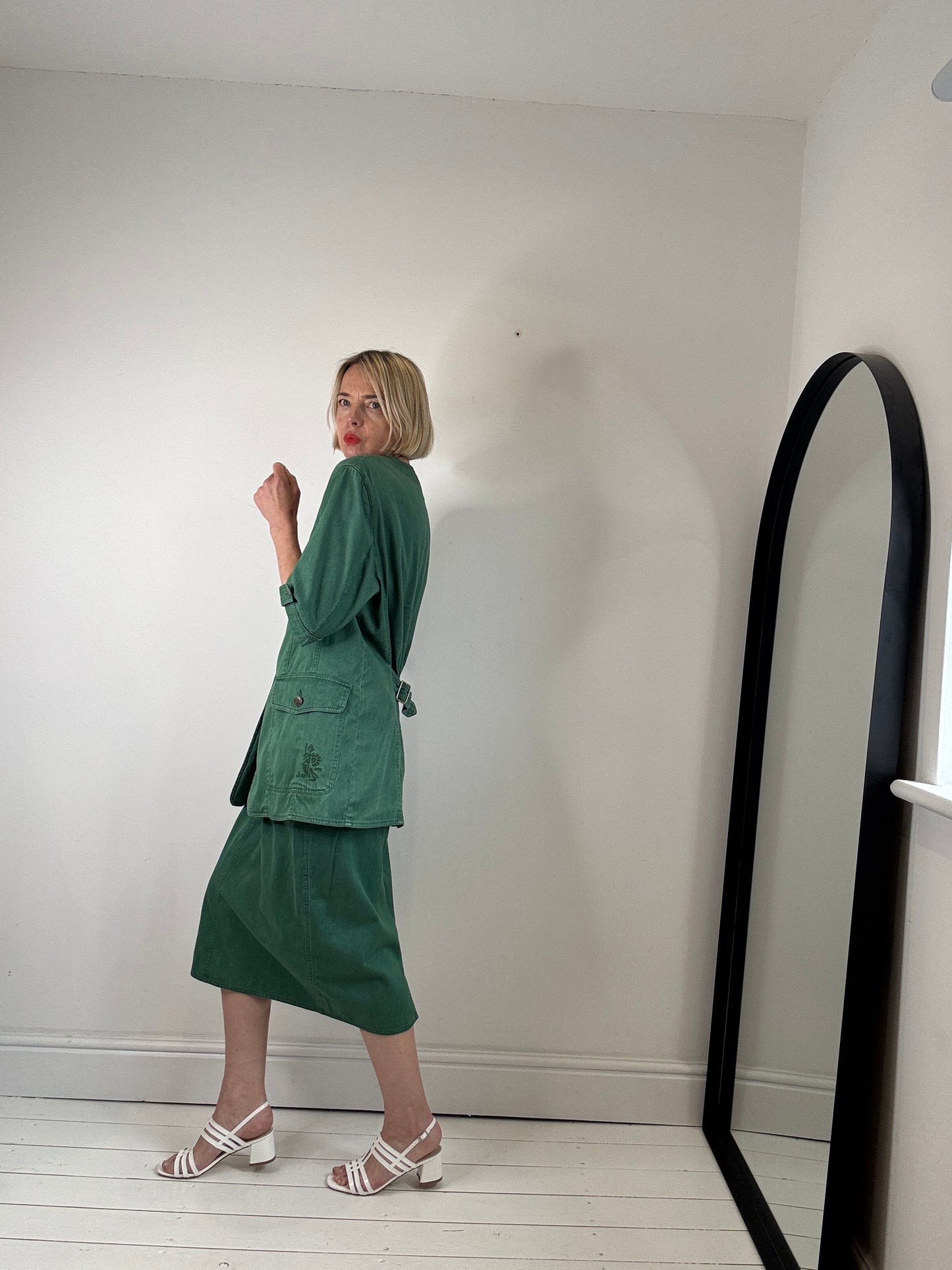 VINTAGE garment wash co-ord
