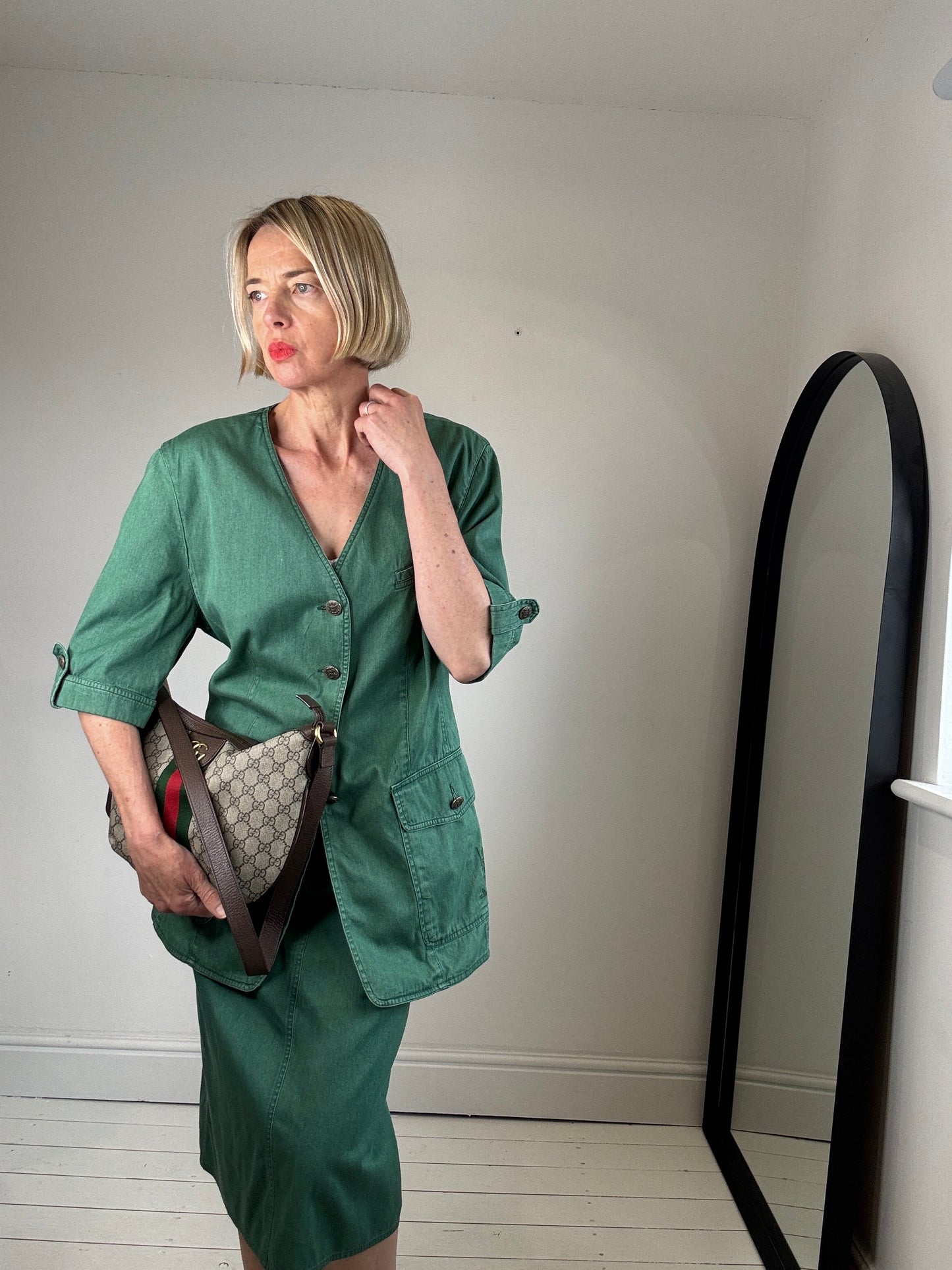 VINTAGE garment wash co-ord