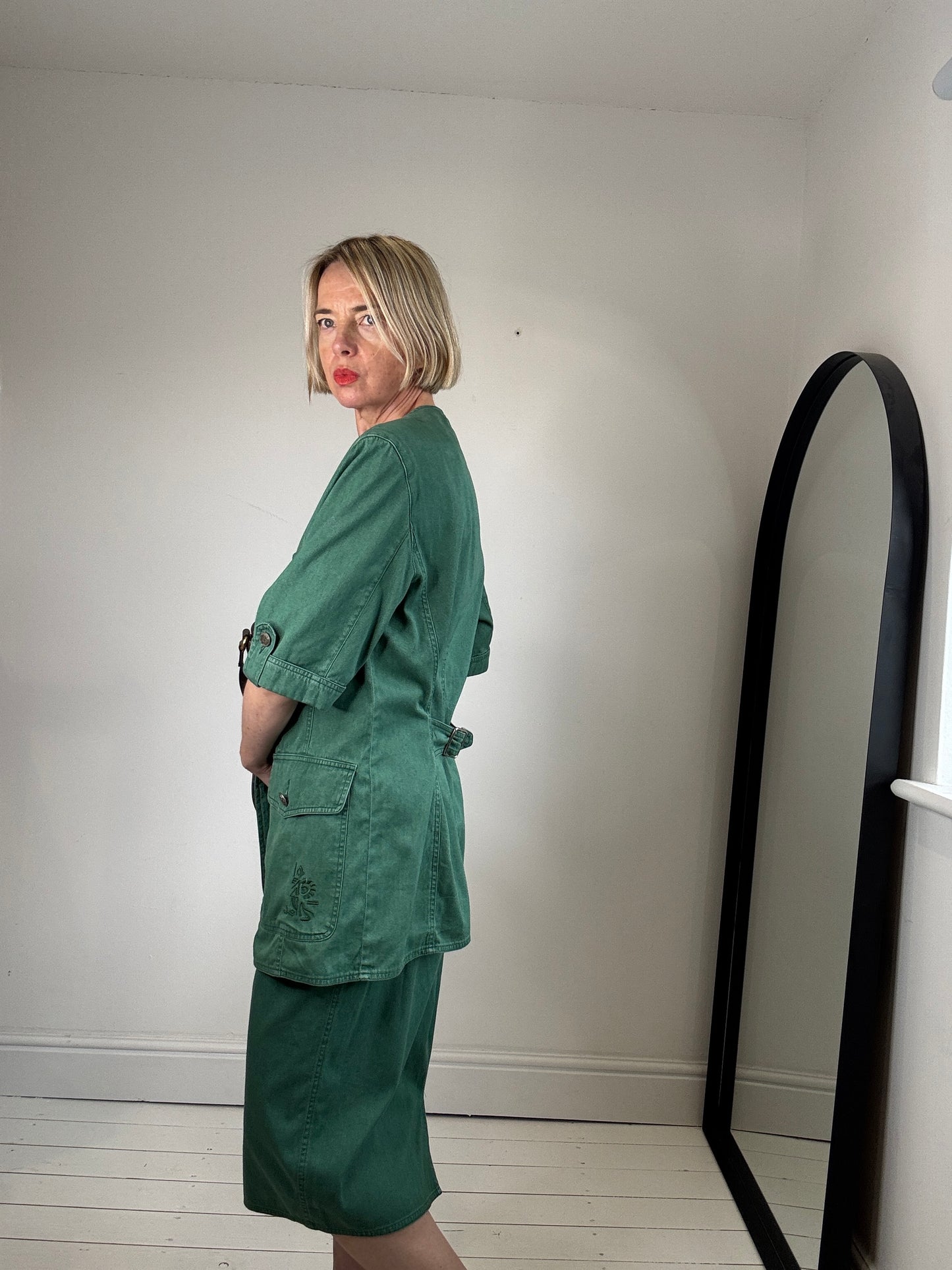 VINTAGE garment wash co-ord