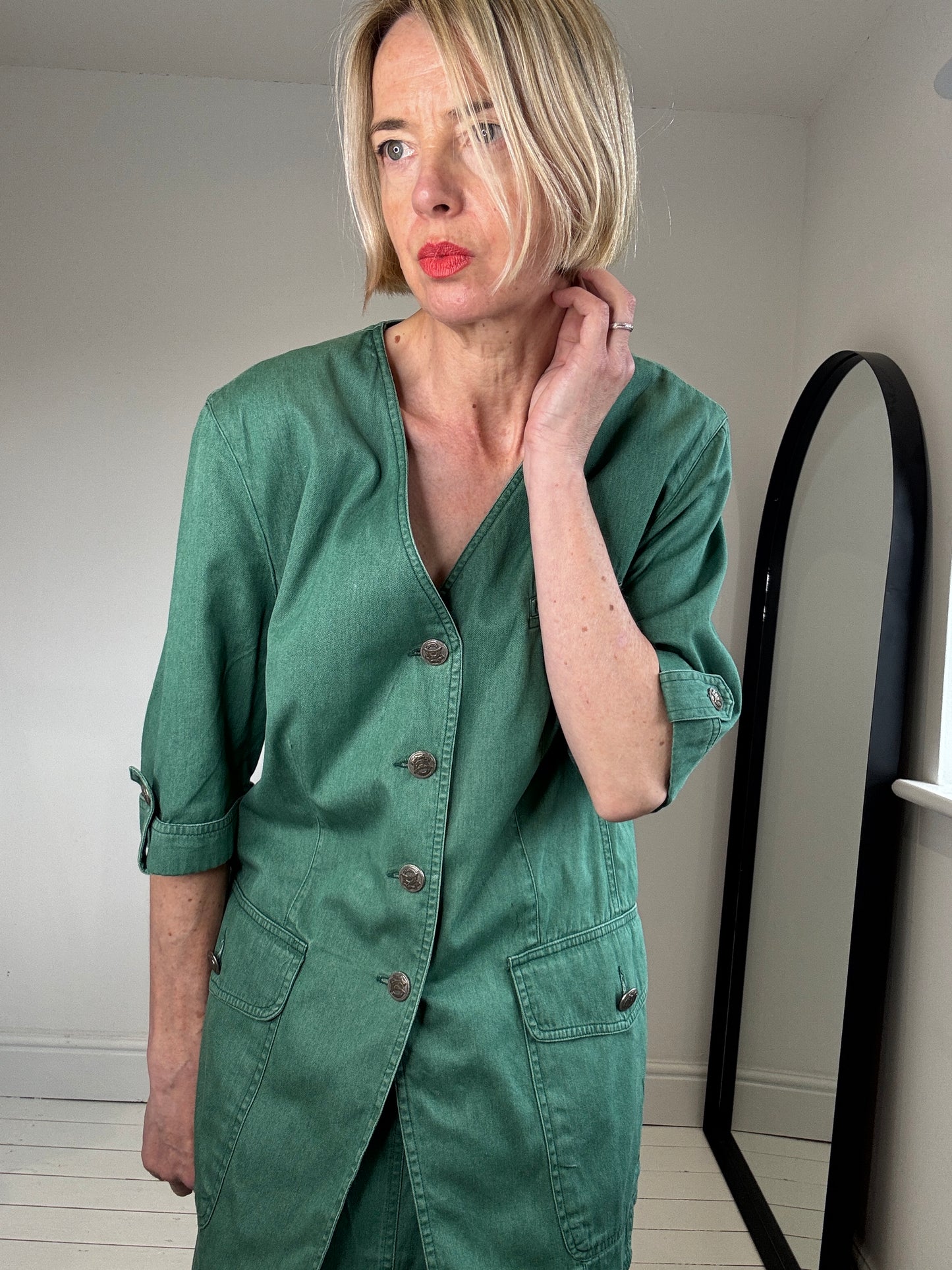 VINTAGE garment wash co-ord
