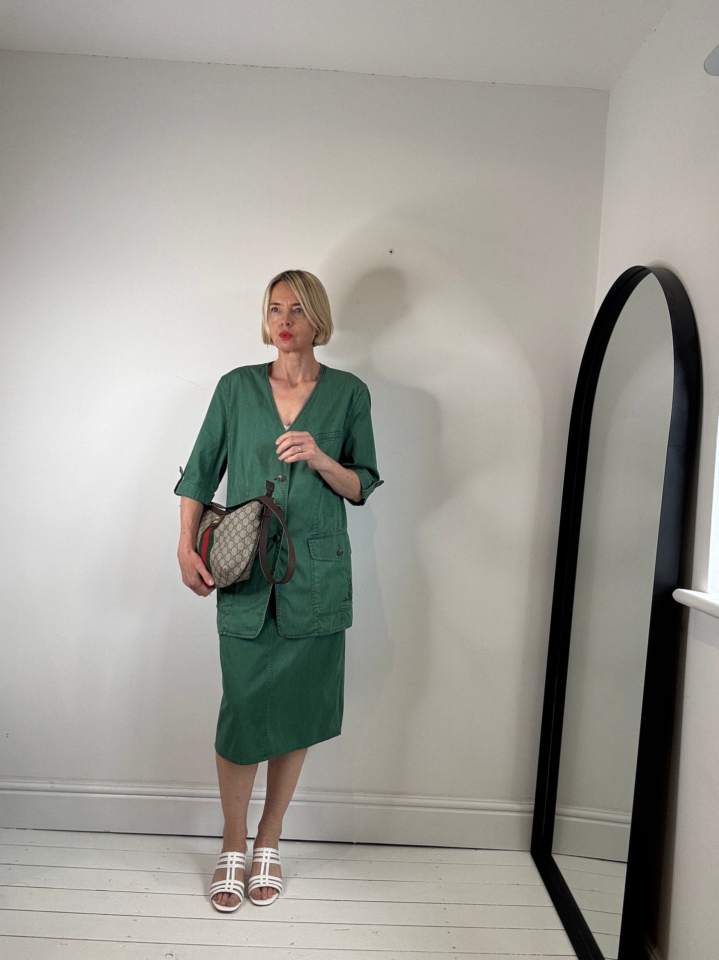 VINTAGE garment wash co-ord