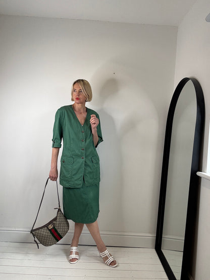 VINTAGE garment wash co-ord