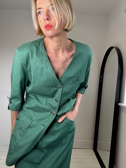 VINTAGE garment wash co-ord