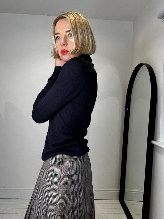 VINTAGE pleated skirt