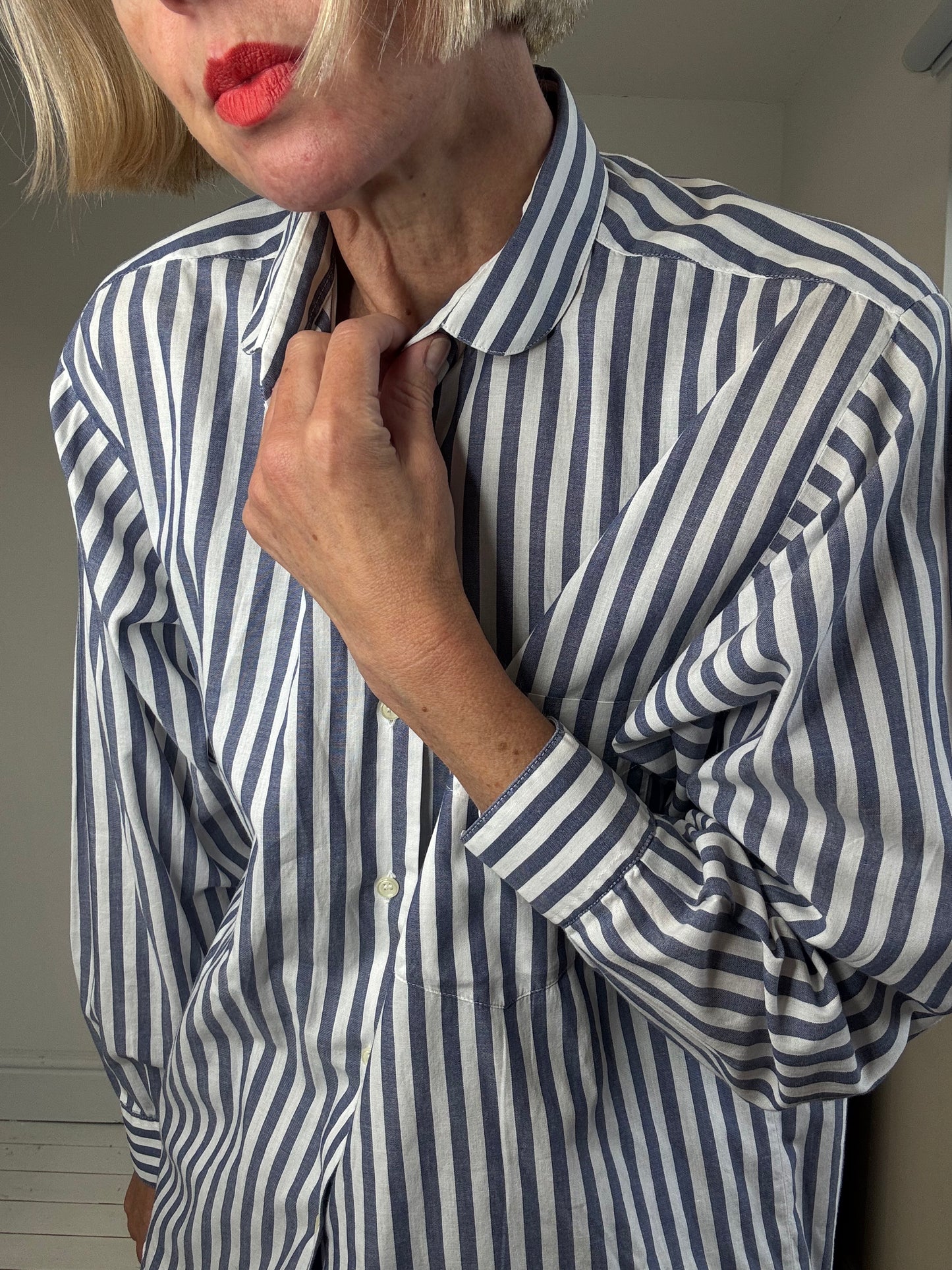 VINTAGE stripe shirt