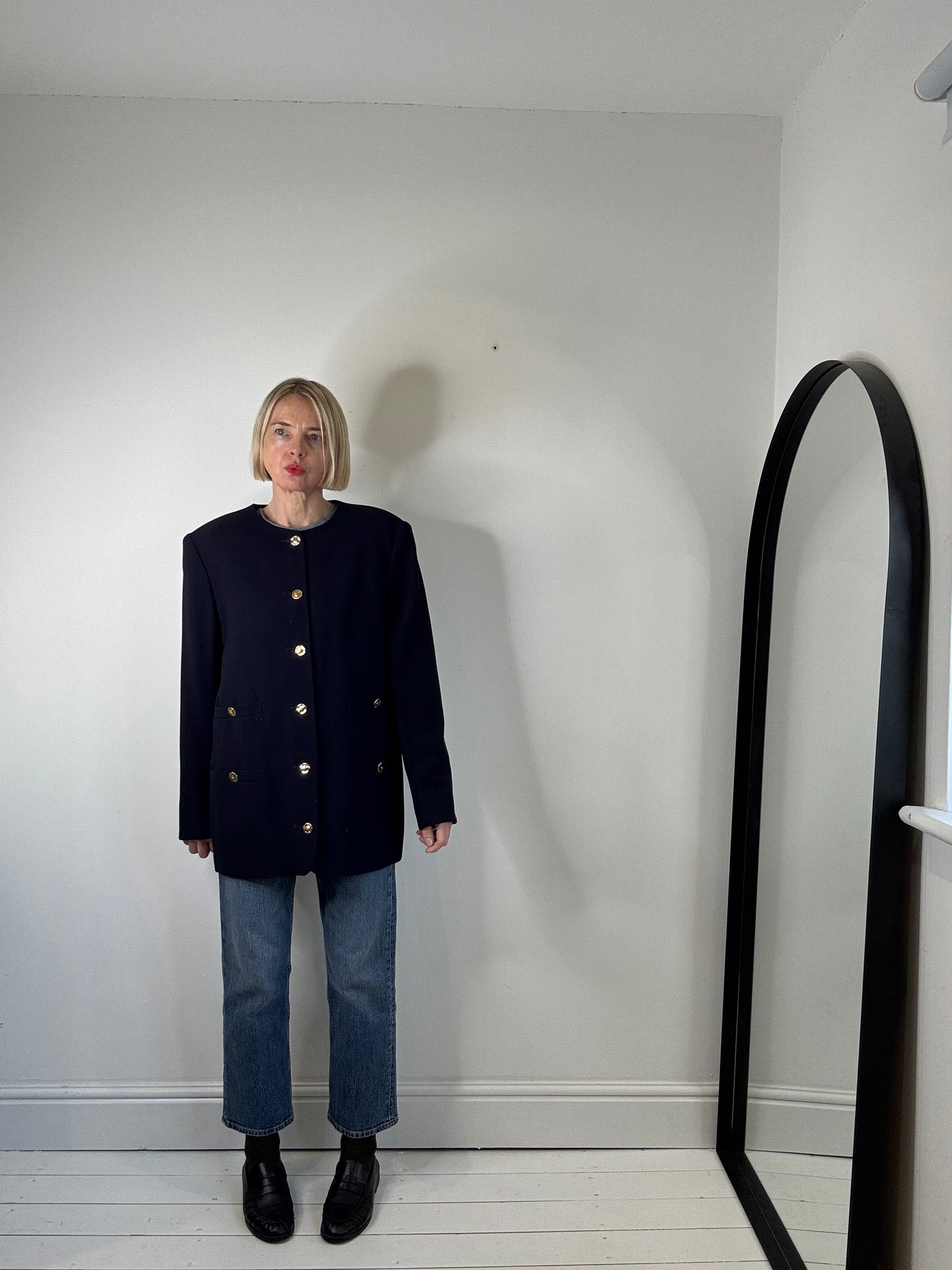 VINTAGE Jaeger crepe jacket