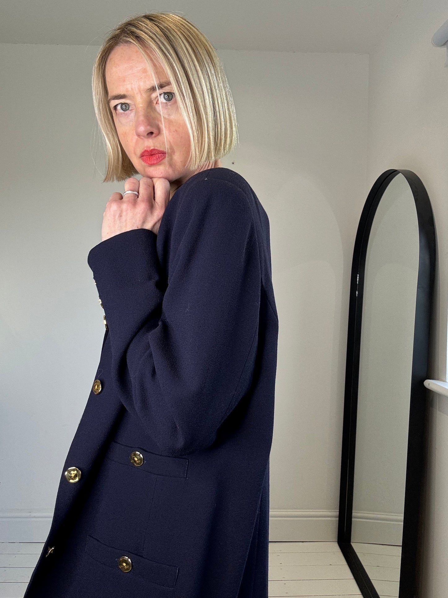 VINTAGE Jaeger crepe jacket