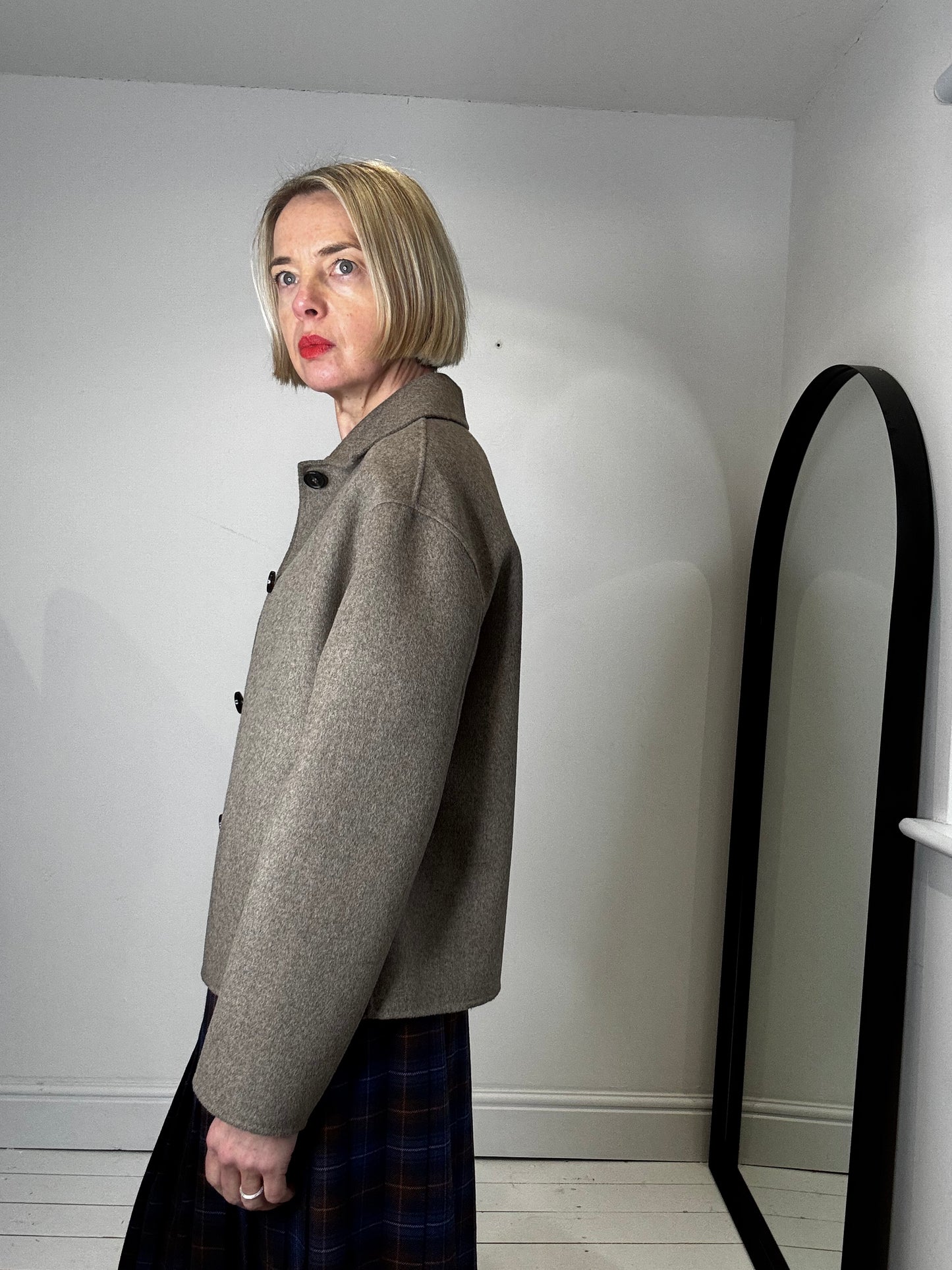 MASSIMO DUTTI double faced jacket