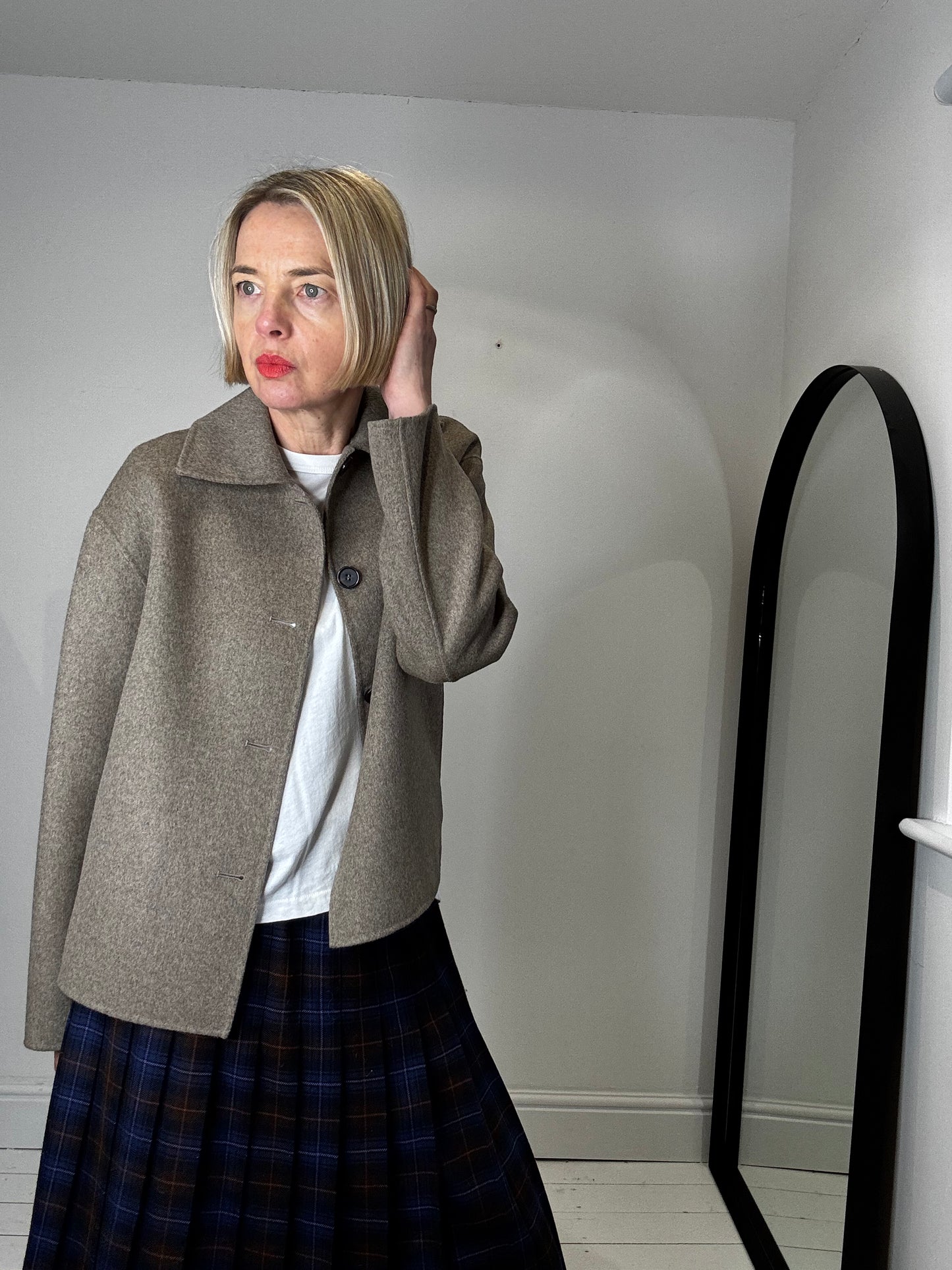 MASSIMO DUTTI double faced jacket