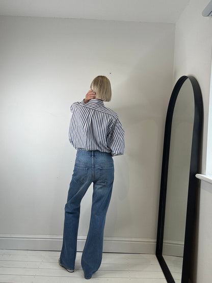 VINTAGE stripe shirt