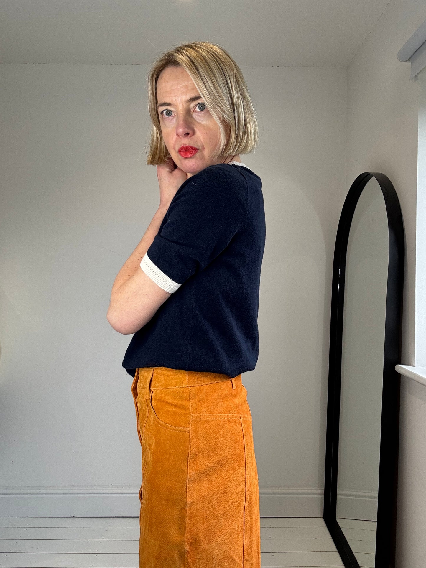 SELECTED FEMME Suede skirt BNWT