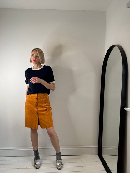 SELECTED FEMME Suede skirt BNWT