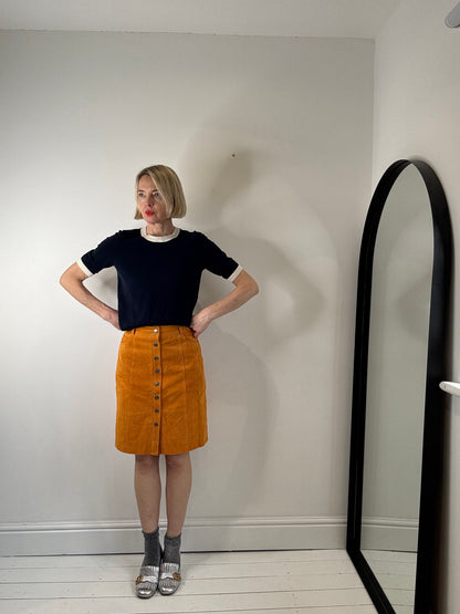 SELECTED FEMME Suede skirt BNWT