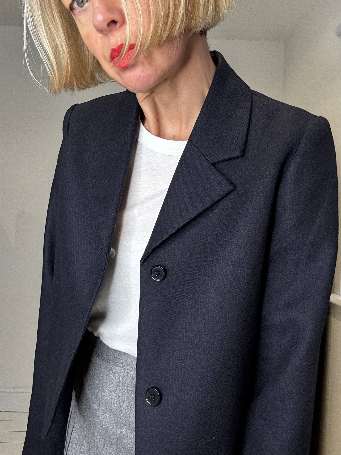 COS cropped blazer
