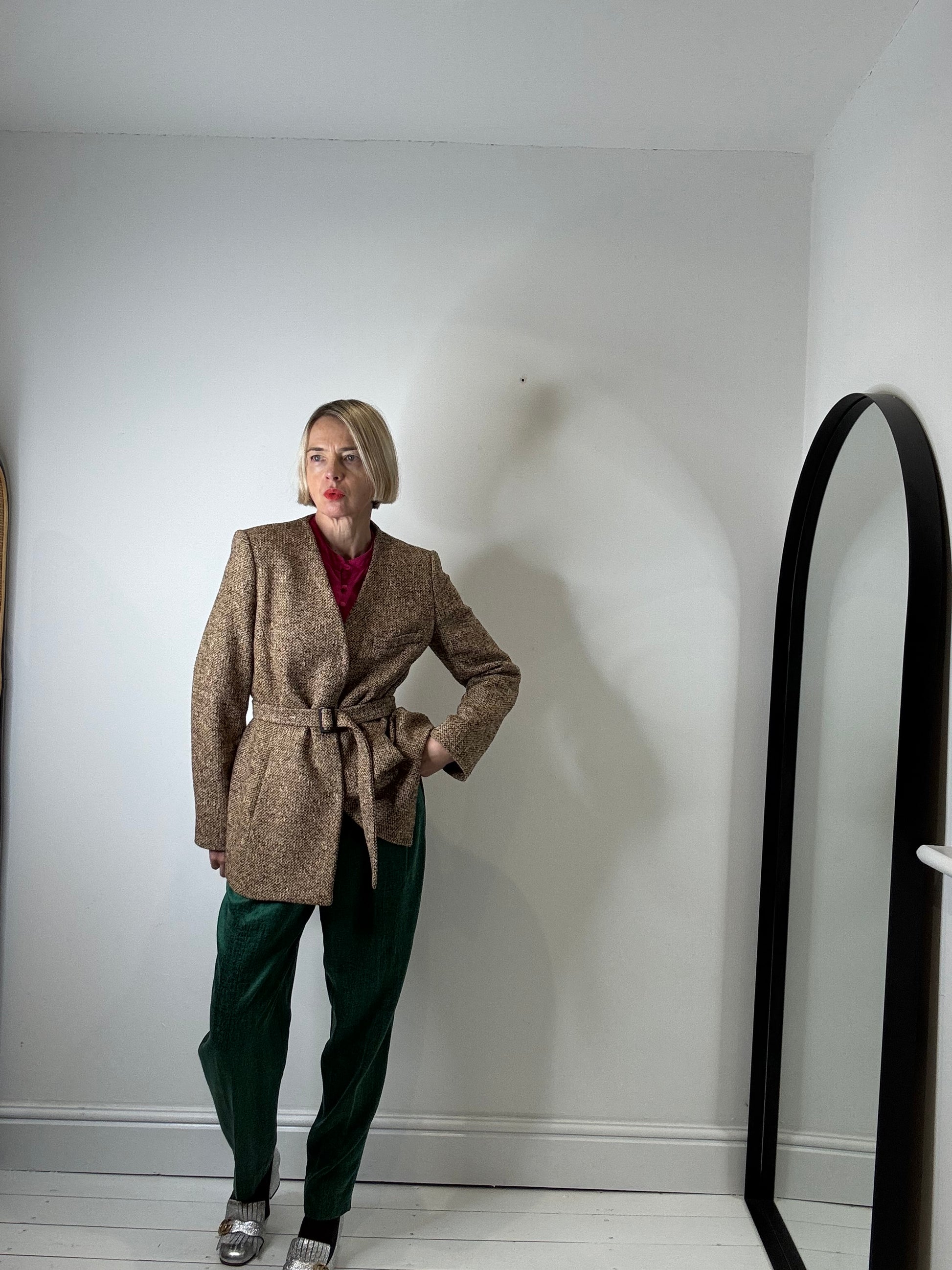 Georges Rech belted blazer for women