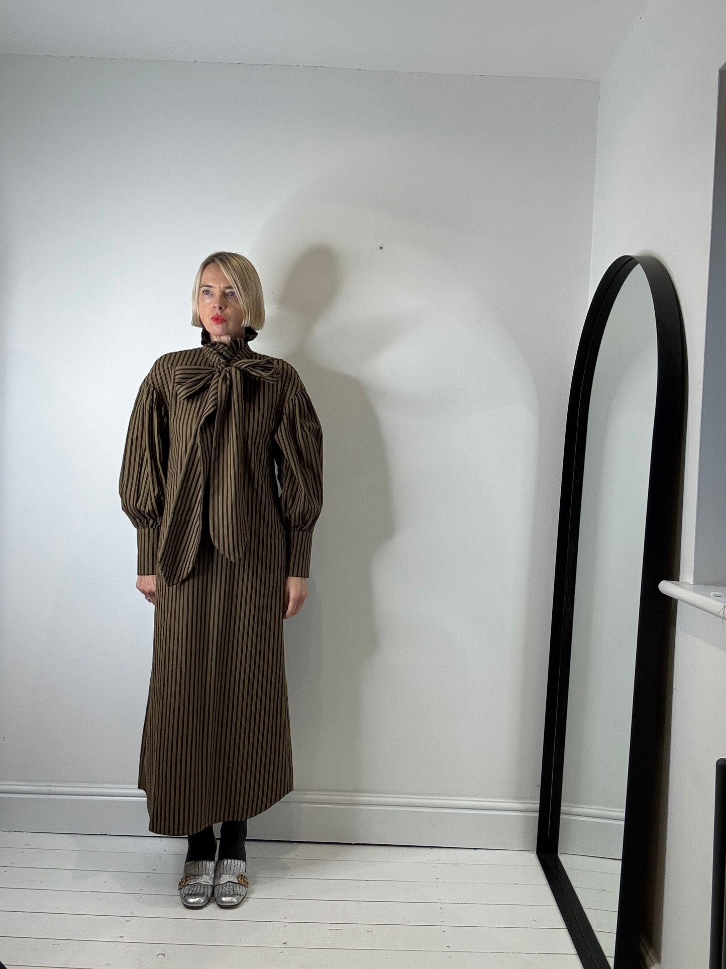 MARÀVIC PUSSYBOW DRESSES womens stripes