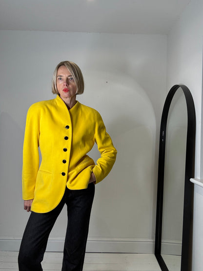 VINTAGE ESCADA sculptured jacket for women