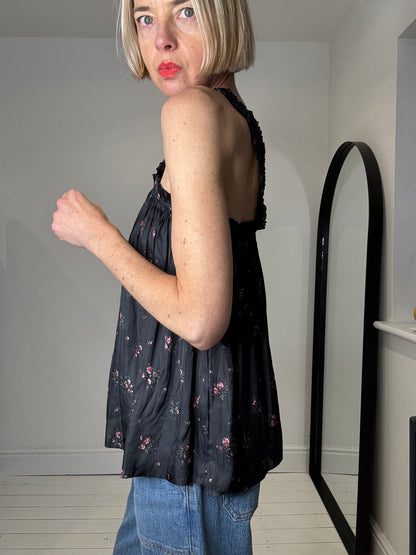 ULLA JOHNSON Margot halter strap top