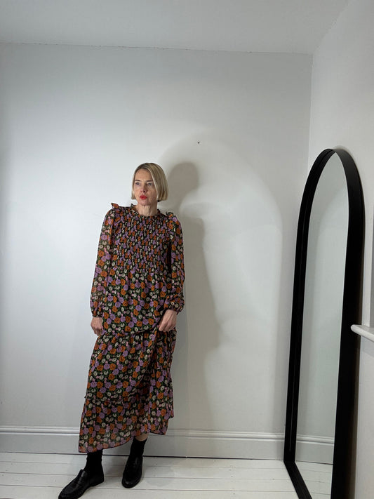 NEW floral midi dress for women