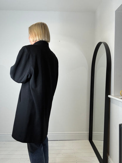 VINTAGE grown on collar coat