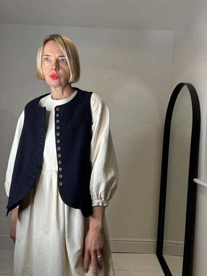Cabbages & Roses wool waistcoat