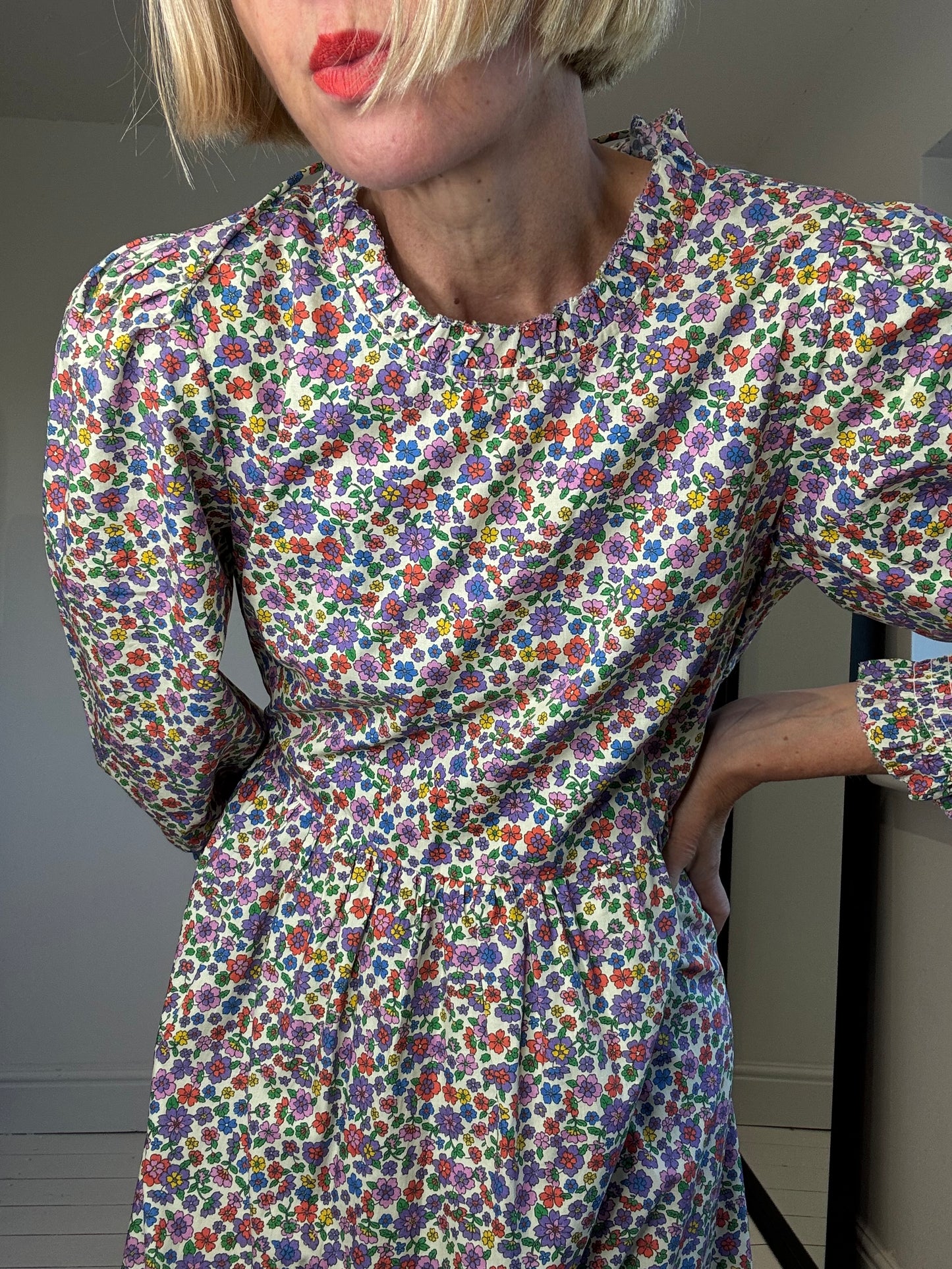 WYSE London cotton printed dress