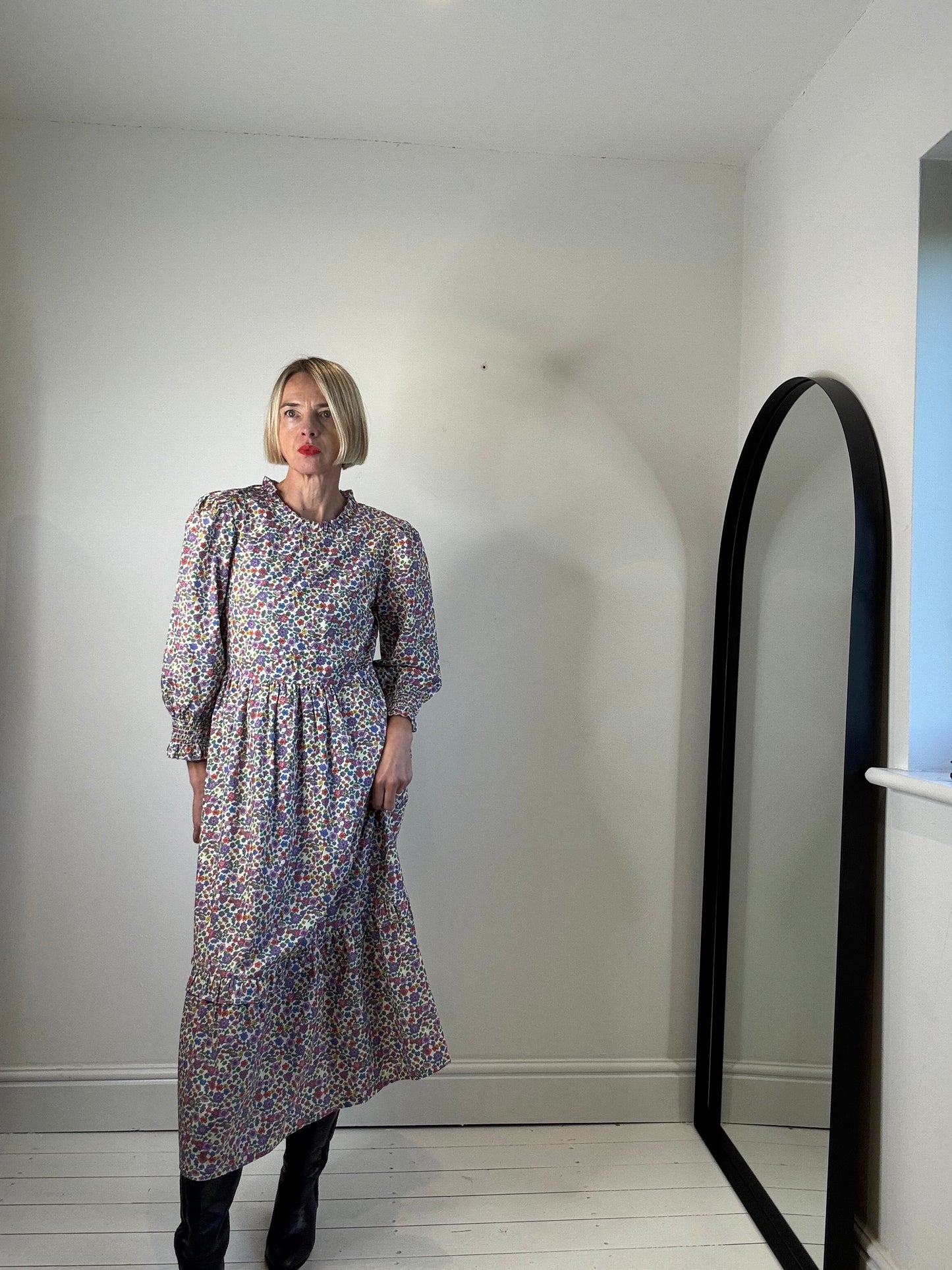 WYSE London cotton printed dress