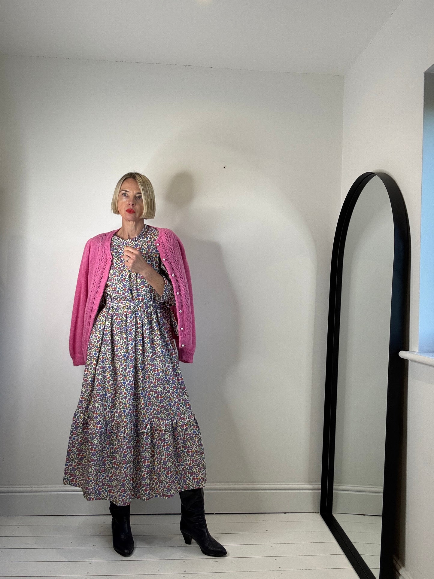 WYSE London cotton printed dress