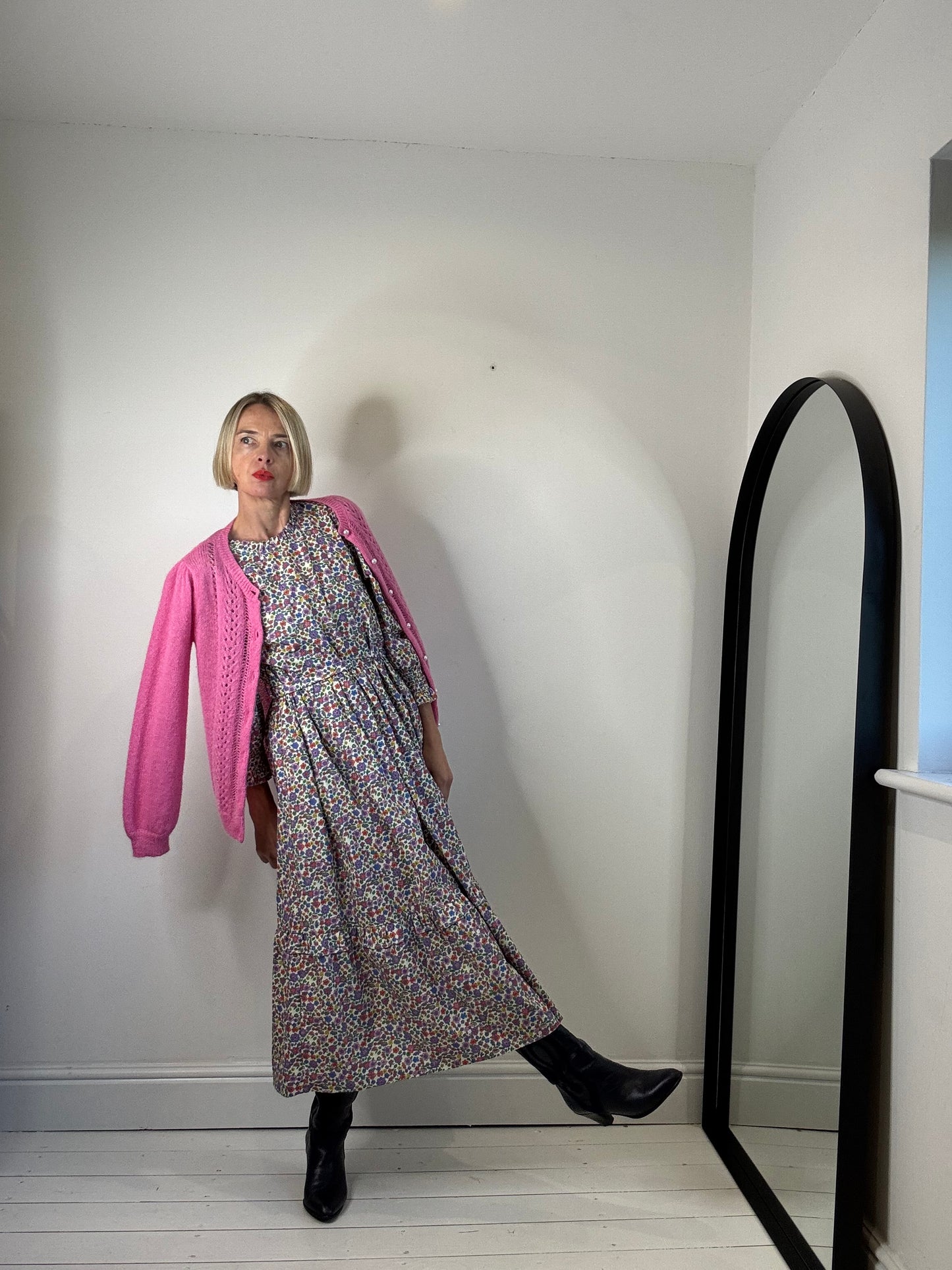 WYSE London cotton printed dress