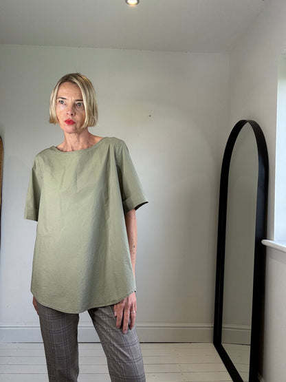 COS light woven cotton tee