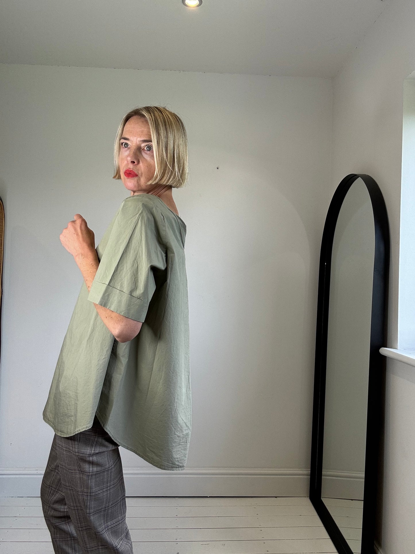 COS light woven cotton tee