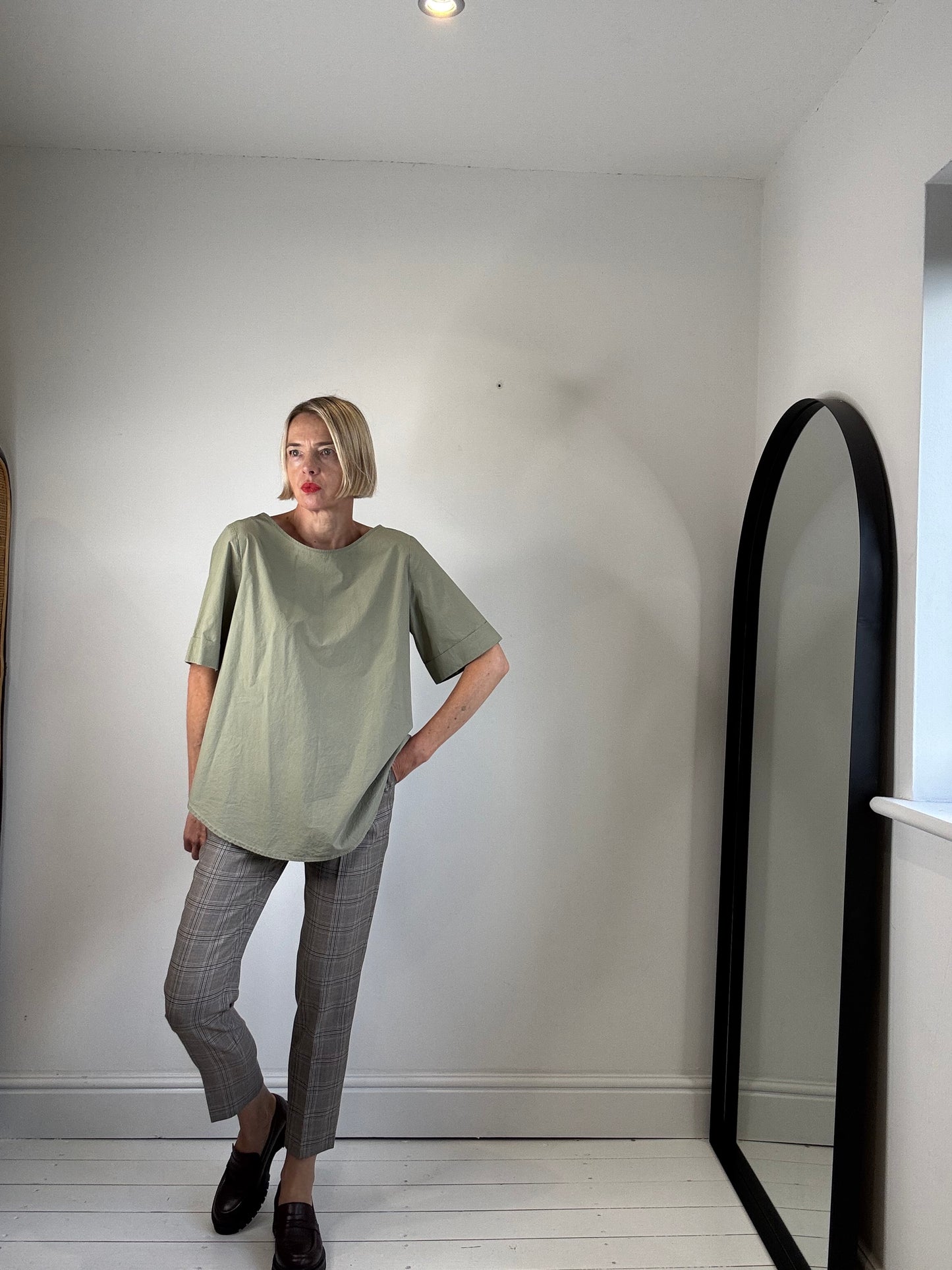 COS light woven cotton tee